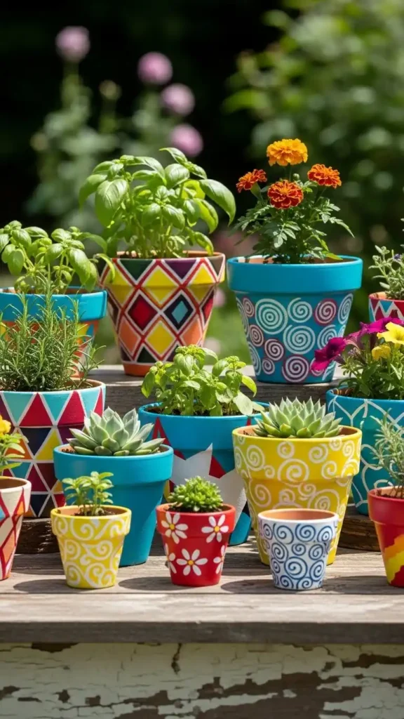 painted-garden-pots