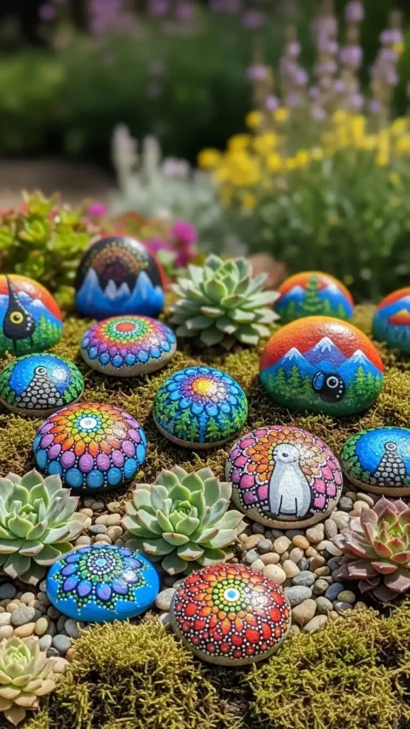painted-rocks-for-decoration