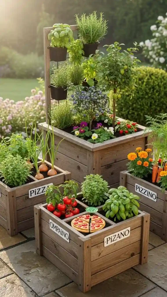 raised-wooden-vegetable-boxes