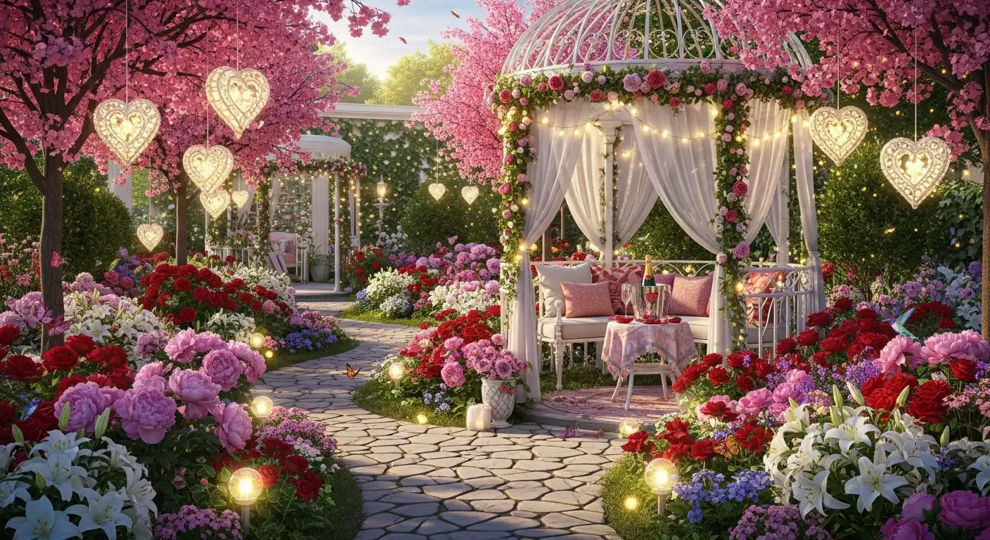 valentine-garden-flowers
