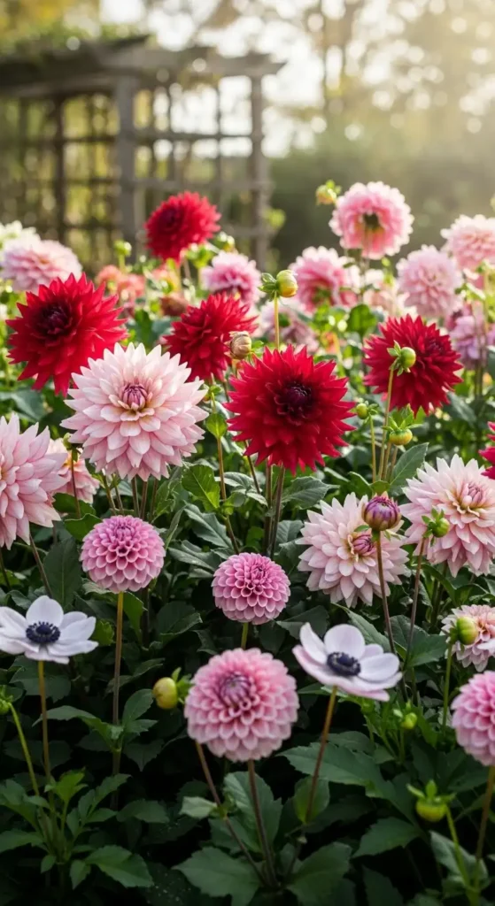 dahlias