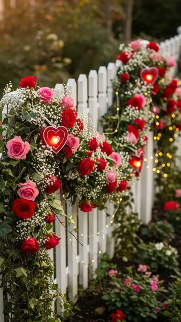 flower-garland-fence-decor