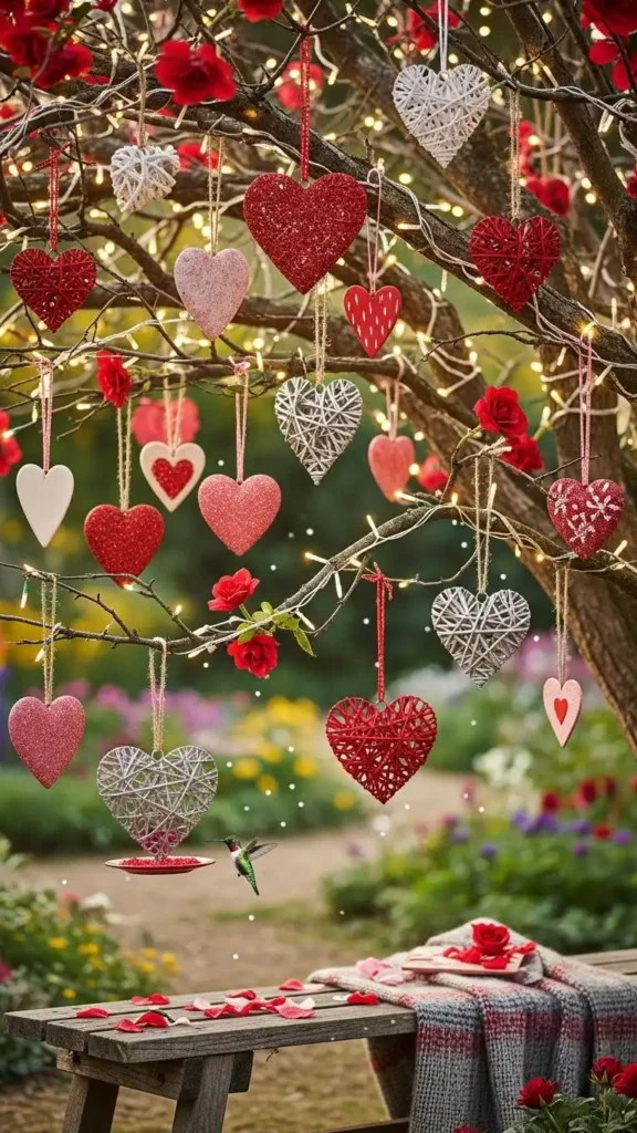 hanging-heart-tree-decor