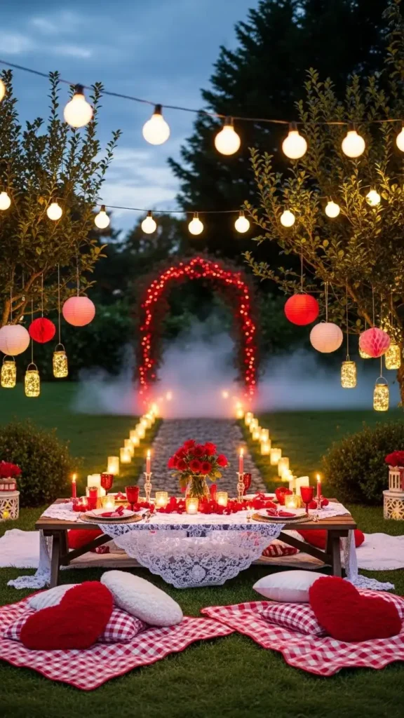outdoor-picnic-setup-with-lights
