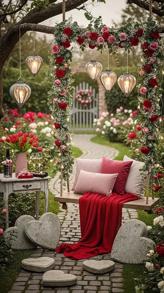 romantic-garden-swing-decor