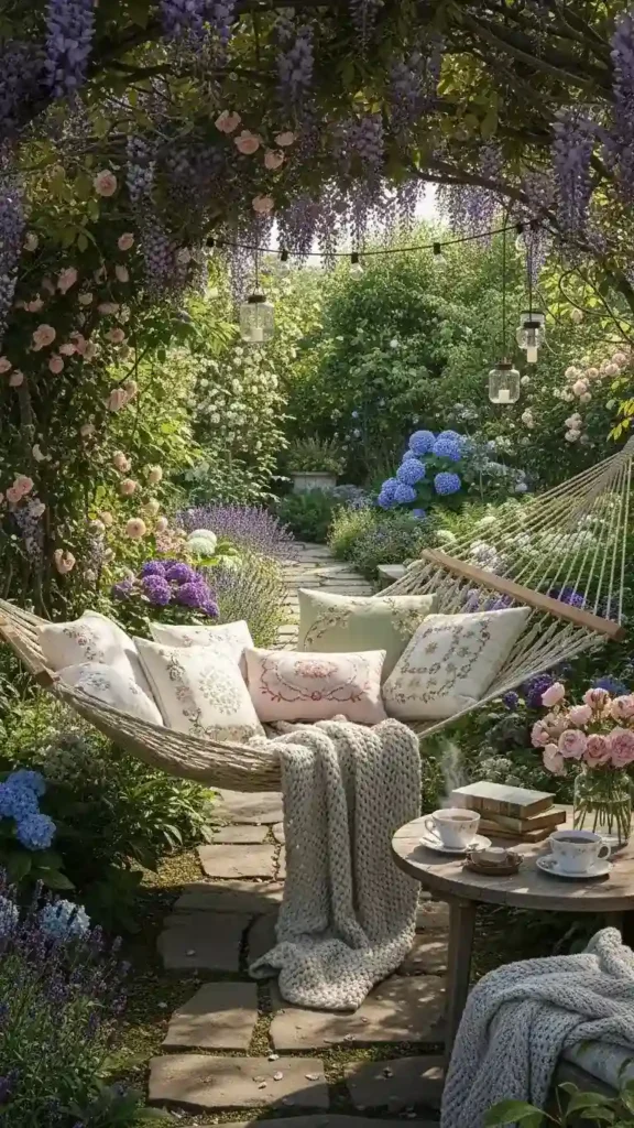 secluded-garden-hammock