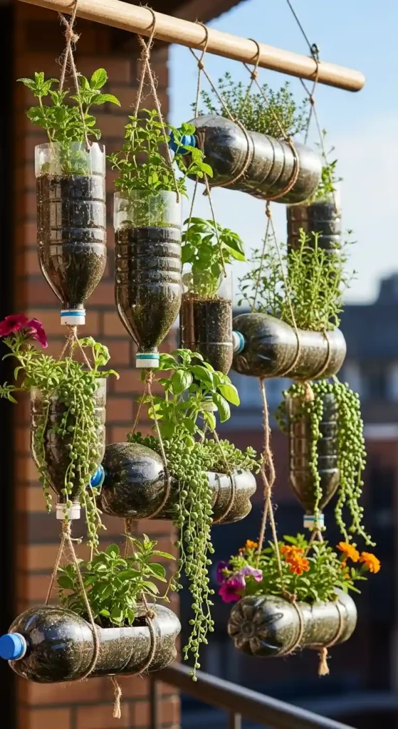 hanging-bottle-garden