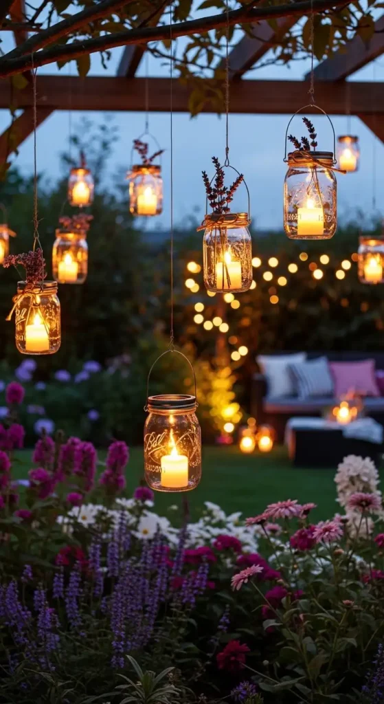 hanging-mason-jar-lanterns
