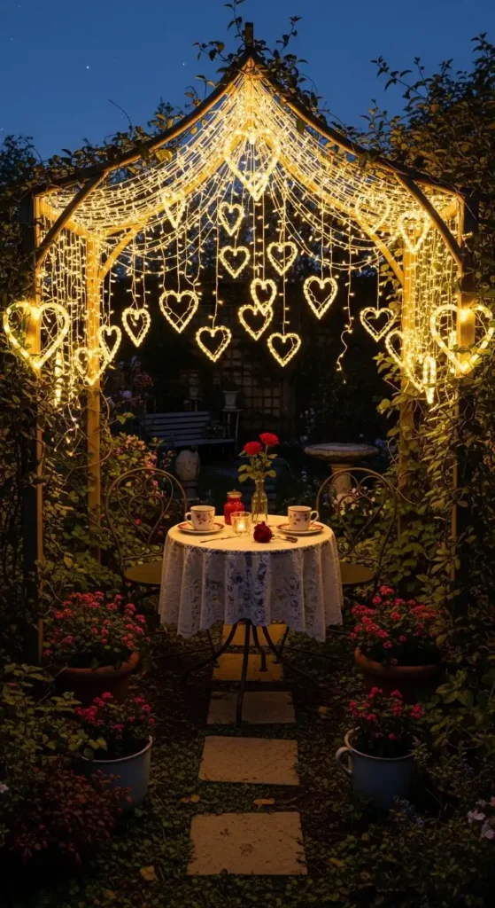 heart-shaped-fairy-light-canopy