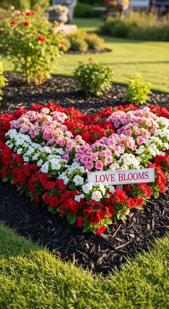 heart-shaped-flower-bed