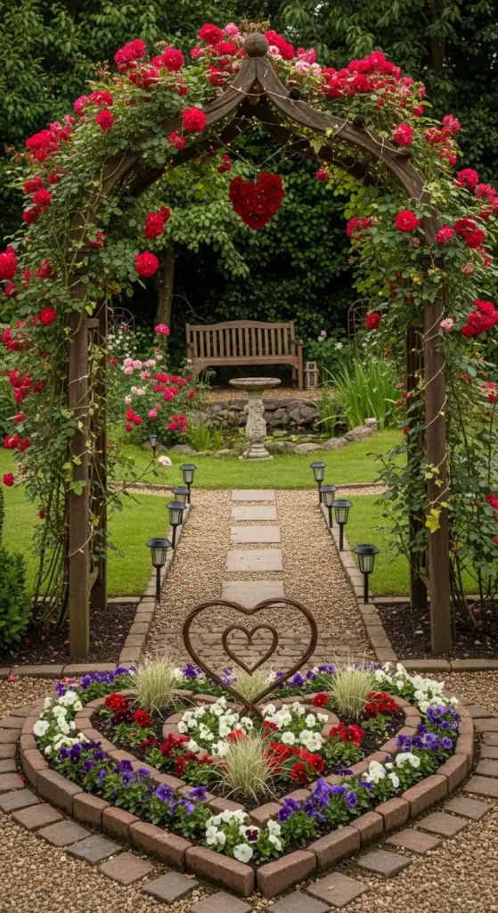 love-themed-garden-arch