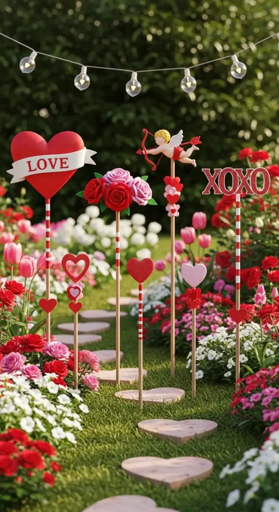 love-themed-garden-stakes
