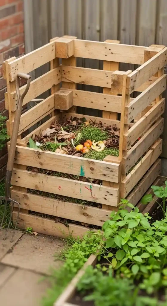 pallet-compost-station