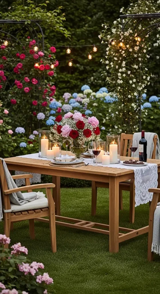 teak-wood-dining-set-with-romantic-styling