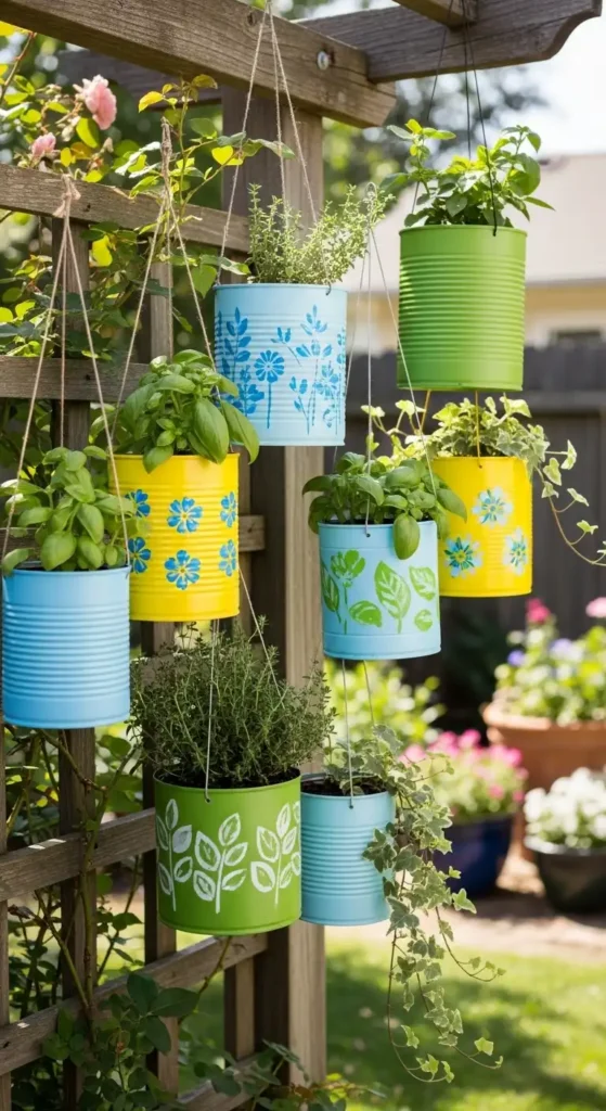 tin-can-planters