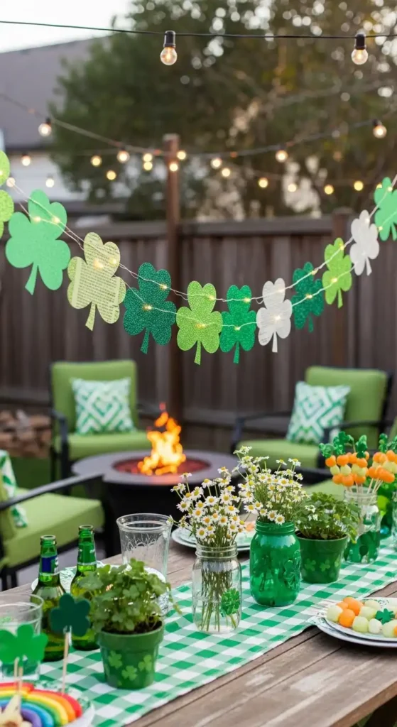 diy-shamrock-garland