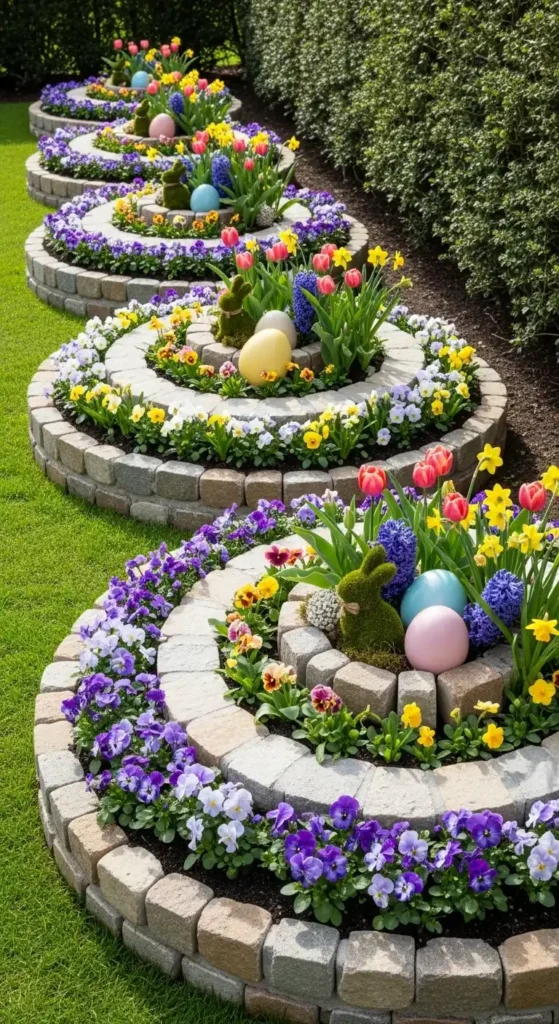 egg-shaped-flower-beds