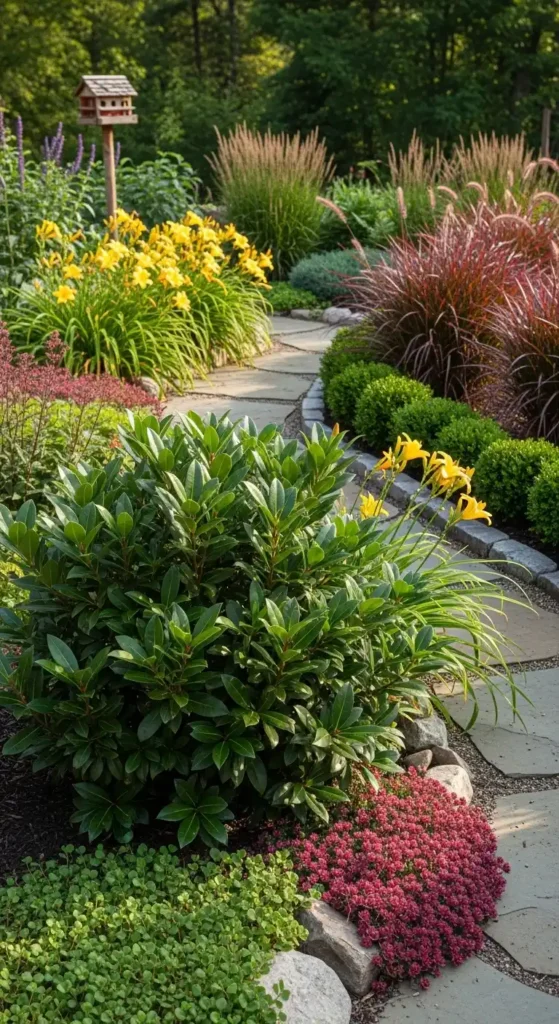 incorporate-evergreen-shrubs