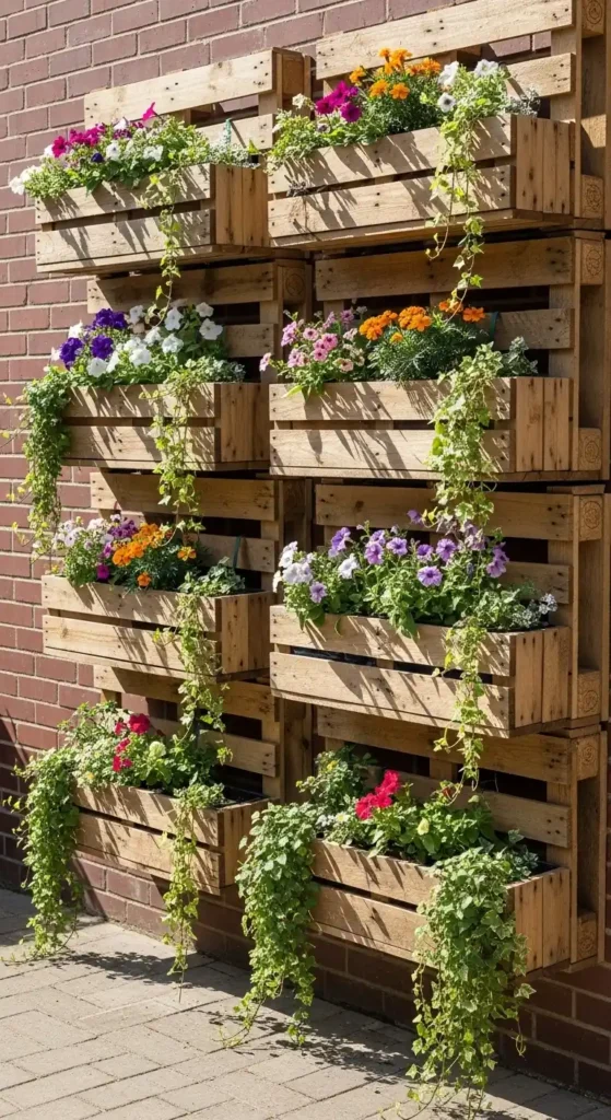pallet-with-flower-boxes