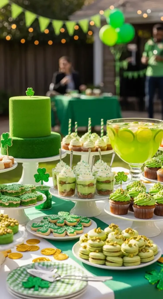 st-patricks-day-dessert-bar