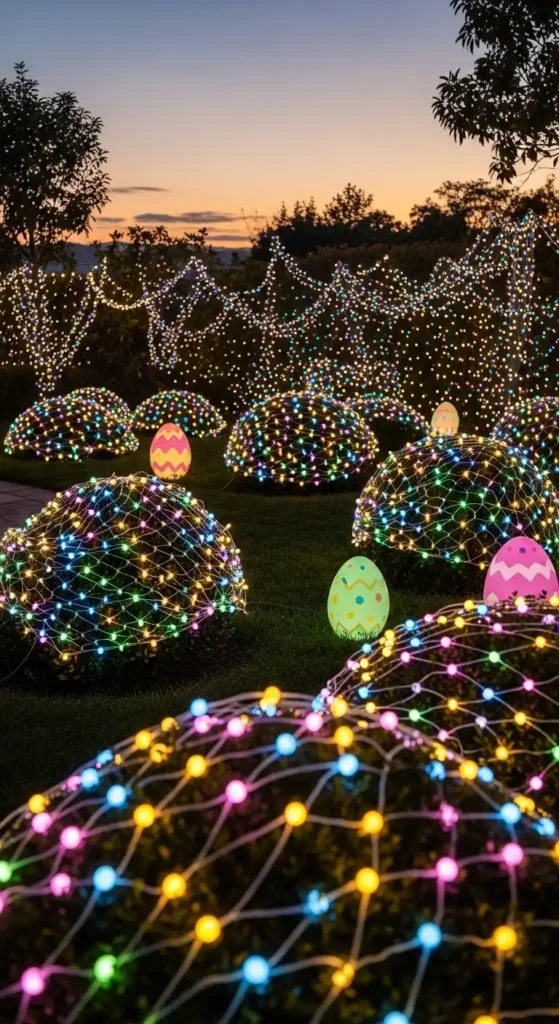 twinkling-net-lights