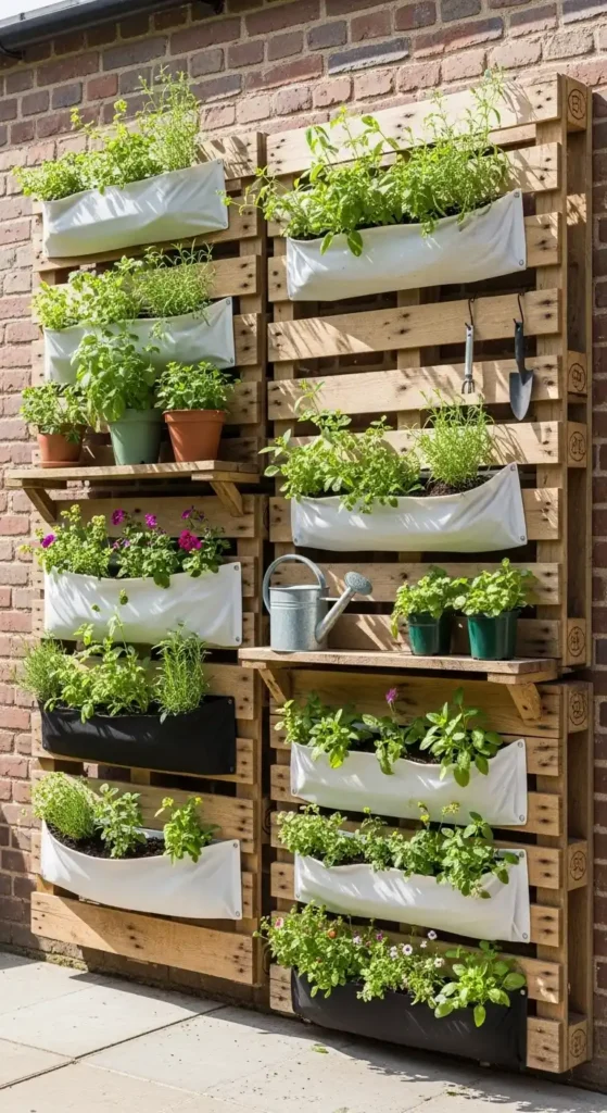 vertical-wooden-pallet-garden